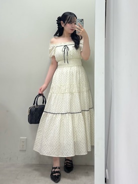 「one after another NICE CLAUP（ワンアフターアナザーナイスクラップ）のアイテム」を使った、miyu《骨格ストレート/ブルベ》さん（レディース・152cm）の春コーディネート