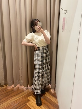 miyu《骨格ストレート/ブルベ》さん(レディース・152cm)の夏コーディネート