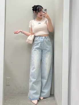 miyu《骨格ストレート/ブルベ》さん(レディース・152cm)の夏コーディネート