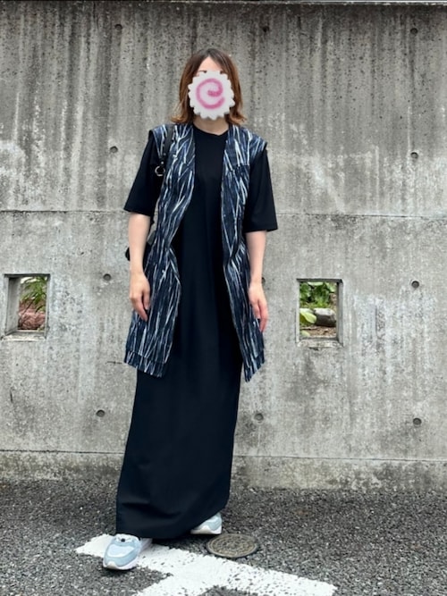 RIM.ARK（リムアーク）の「Cool tricot maxi dress クールトリコマキシ 