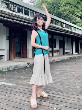 maryshihさん（レディース・162cm・50代）の夏コーディネート