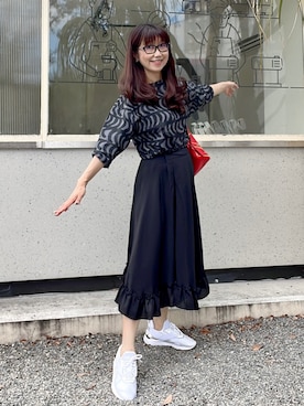 maryshihさん（レディース・162cm・50代）の冬コーディネート