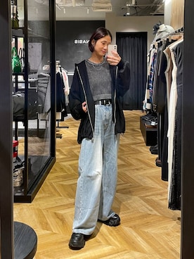 「アイテム（パーカー）」を使った、osumisanさん（レディース・164cm・30代）の秋コーディネート