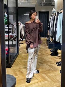 「アイテム（ローファー）」を使った、osumisanさん（レディース・164cm・30代）の秋コーディネート