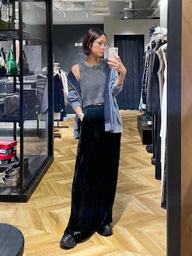 「アイテム（パーカー）」を使った、osumisanさん（レディース・164cm・30代）の秋コーディネート