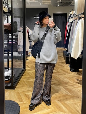 「アイテム（帽子）」を使った、osumisanさん（レディース・164cm・30代）の秋コーディネート