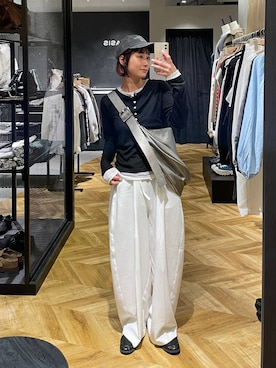 「JEANASIS（ジーナシス）のアイテム（キャップ）」を使った、osumisanさん（レディース・164cm）の春コーディネート