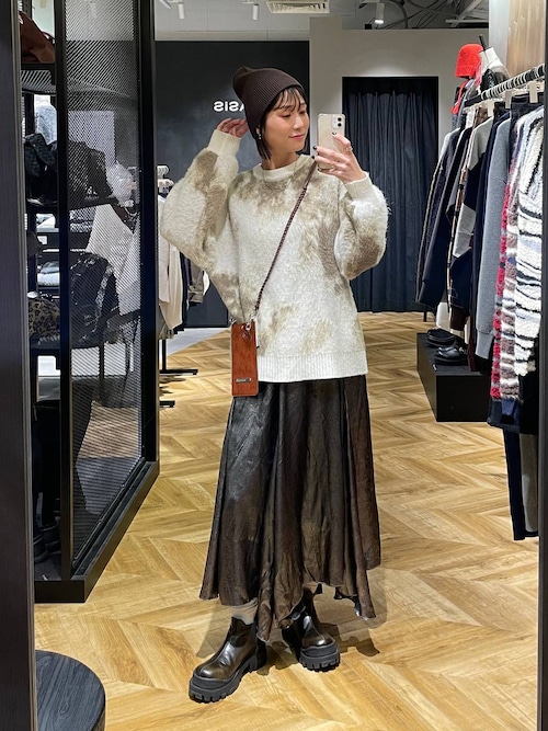 セール】アニマルライクパターンプルオーバー/288083（ニット/セーター