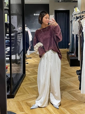 「アイテム（シュシュ）」を使った、osumisanさん（レディース・164cm）の夏コーディネート