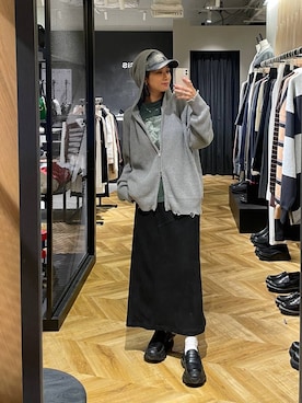 「アイテム（パーカー）」を使った、osumisanさん（レディース・164cm・30代）の秋コーディネート