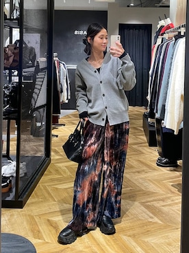 「アイテム（ヘアアクセサリー）」を使った、osumisanさん（レディース・164cm・30代）の秋コーディネート