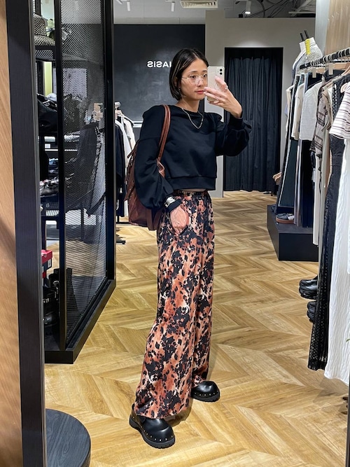 JEANASIS♡3点セット＋ガウチョパンツ ＋コート＋ニット JEANASISのパンツを使ったコーディネート(ZOZOTOWN Yahoo!店