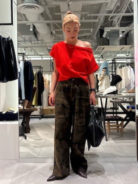 「アイテム（アクセサリー）」を使った、jinko_roseさん（レディース・165cm）の春コーディネート