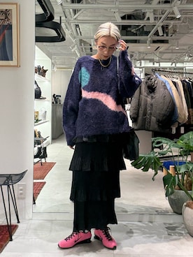 「アイテム（スカート）」を使った、jinko_roseさん（レディース・165cm・30代）の冬コーディネート