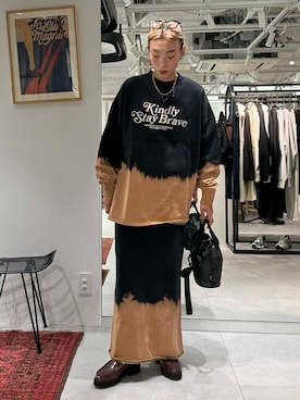 「アイテム（ローファー）」を使った、jinko_roseさん（レディース・165cm・30代）の秋コーディネート