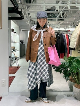 jinko_roseさん（レディース・165cm）の冬コーディネート