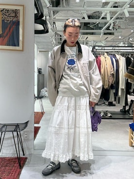 「アイテム（トートバッグ）」を使った、jinko_roseさん（レディース・165cm・30代）の秋コーディネート