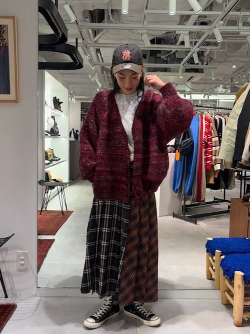 ROSE BUD（ローズバッド） カーディガン (CREOLME)SHAGGY KNIT