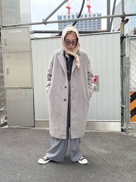 「アイテム（その他アウター）」を使った、jinko_roseさん（レディース・165cm・30代）の秋コーディネート