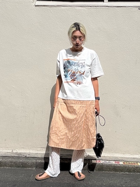 「ROSE BUD（ローズバッド）のアイテム」を使った、jinko_roseさん（レディース・165cm）の夏コーディネート