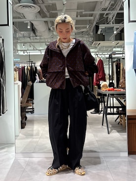 「ROSE BUD（ローズバッド）のアイテム」を使った、jinko_roseさん（レディース・165cm）の秋コーディネート