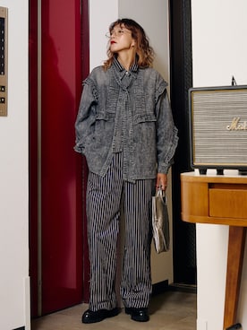 「LAURA DI MAGGIO（ローラディマッジオ）のアイテム」を使った、jinko_roseさん（レディース・165cm）の秋コーディネート