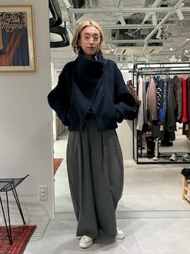 「アイテム（その他アウター）」を使った、jinko_roseさん（レディース・165cm・30代）の秋コーディネート