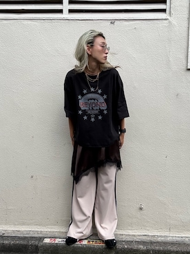 「ROSE BUD（ローズバッド）のアイテム」を使った、jinko_roseさん（レディース・165cm）の夏コーディネート