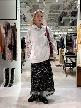 「ROSE BUD（ローズバッド）のアイテム」を使った、jinko_roseさん（レディース・165cm）の秋コーディネート
