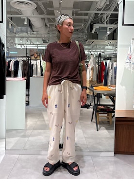 「HLAADA（フラーダ）のアイテム」を使った、jinko_roseさん（レディース・165cm）の夏コーディネート