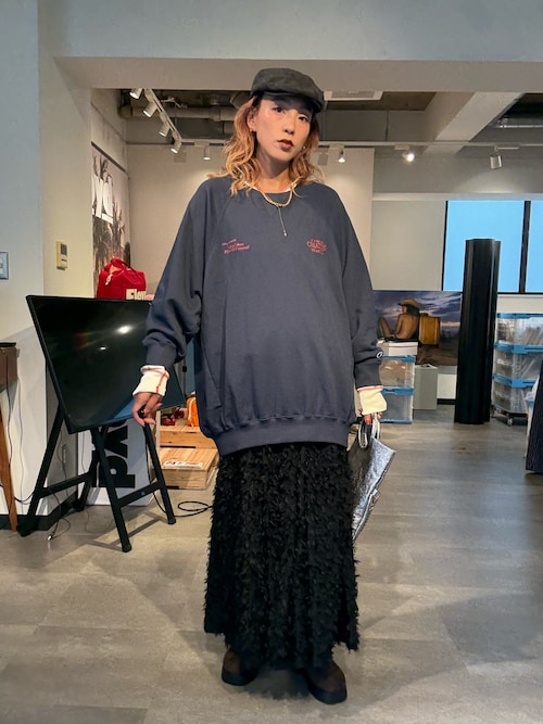 ROSE BUD（ローズバッド） tシャツ (mag.by c)FLOWER PRINT WAFFLE TOP