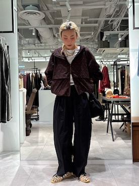 「ROSE BUD（ローズバッド）のアイテム」を使った、jinko_roseさん（レディース・165cm）の秋コーディネート