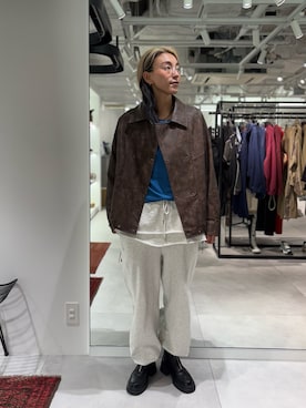 「アイテム（その他アウター）」を使った、jinko_roseさん（レディース・165cm・30代）の秋コーディネート