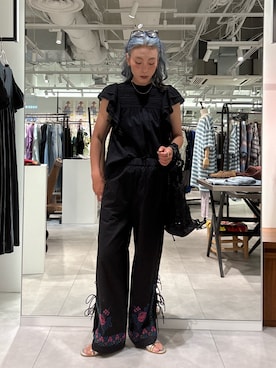 「LE VERNIS（ル・ベルニ）のアイテム」を使った、jinko_roseさん（レディース・165cm）の夏コーディネート