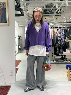 「アイテム（財布/小物、ブラウン系）」を使った、jinko_roseさん（レディース・165cm）の冬コーディネート