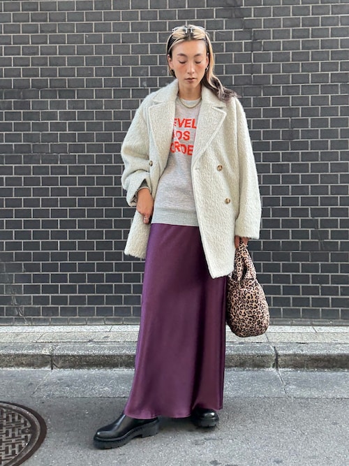 土日限定値下げ！□ローズバッド　シャギーウールコート SHAGGY COAT（その他アウター）｜ROSE BUD（ローズバッド）の