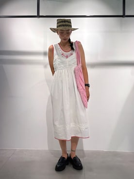 「BONGUSTA（ボングスタ）のアイテム」を使った、jinko_roseさん（レディース・165cm）の夏コーディネート
