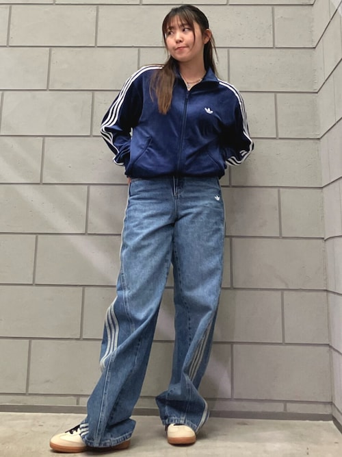 セール】ルーズ デニムパンツ / アディダスオリジナルス adidas