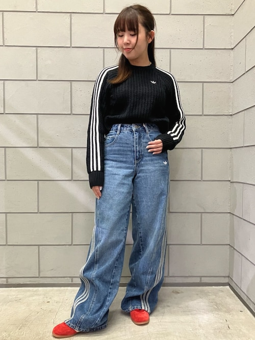 adidas ジーンズ デニム デニムパンツ ルーズ / アディダス