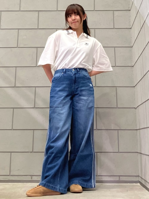 アディカラー デニム Adilenium パンツ DENIM WIDE PANT