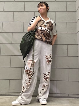 N.Kさん(レディース・156cm)の夏コーディネート