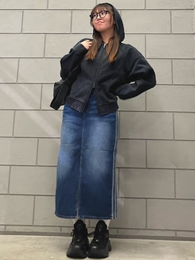 N.Kさん（レディース・156cm）の冬コーディネート