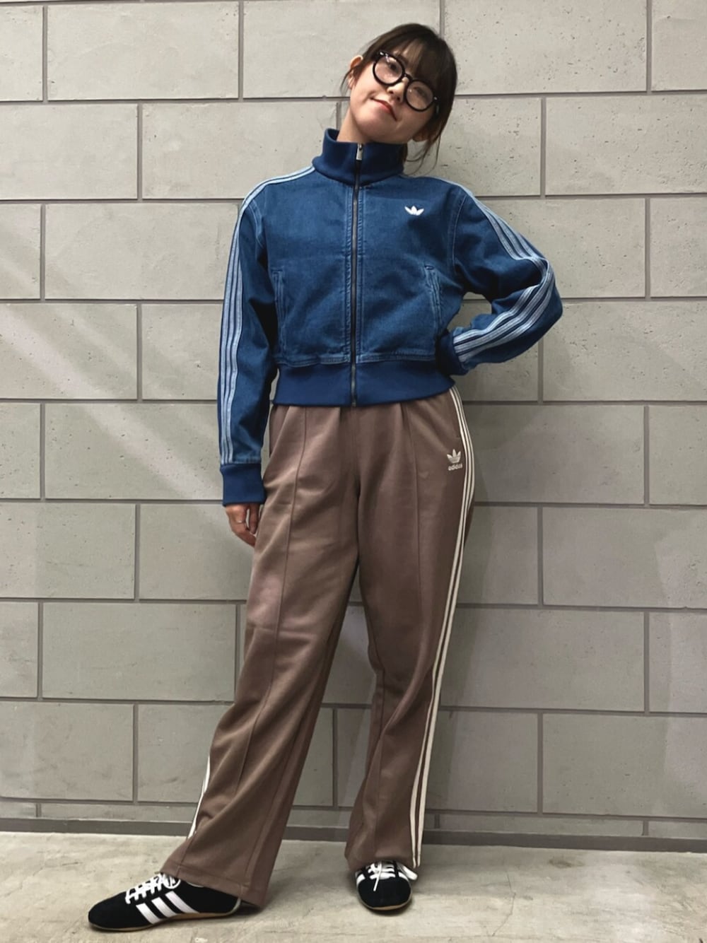 adidas アディカラー デニム トラックトップ L adidas - アディカラー