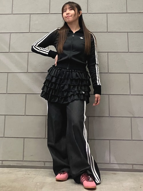 adidas（アディダス） スカート レース フリル ミニスカート