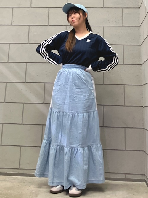 adidas（アディダス） スカート オリジナルス サマーグロー デニム