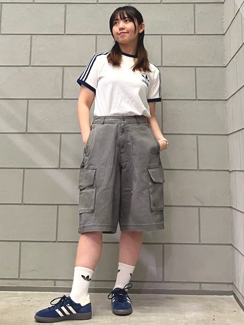 テリー スリーストライプス 半袖Tシャツ / アディダスオリジナル