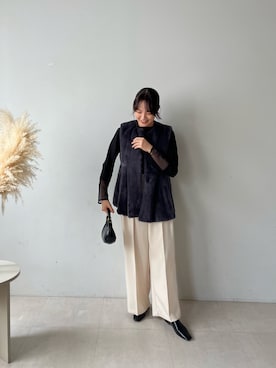 yuukaさん（レディース・163cm）の秋コーディネート