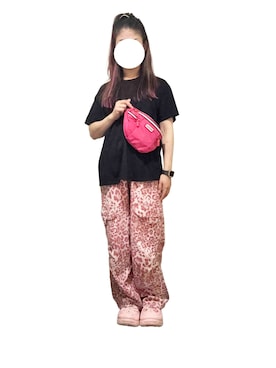 「HUNTER(ハンター)のアイテム」を使った、ミナっちさん(レディース・154cm)の夏コーディネート