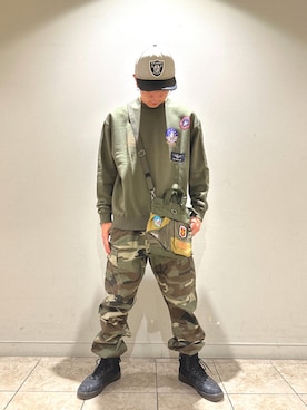 renさん（メンズ・171cm）の春コーディネート