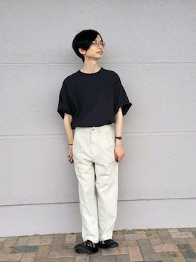 「チャオパニックティピー」｜1stripe2kuroさん（メンズ・169cm）の夏コーディネート